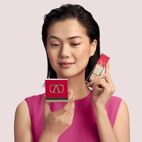 A complimentary beauty routine
